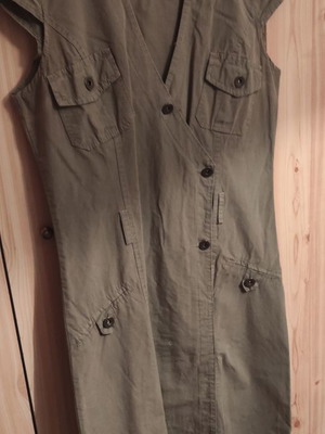 Summer dress used, above knee, size L