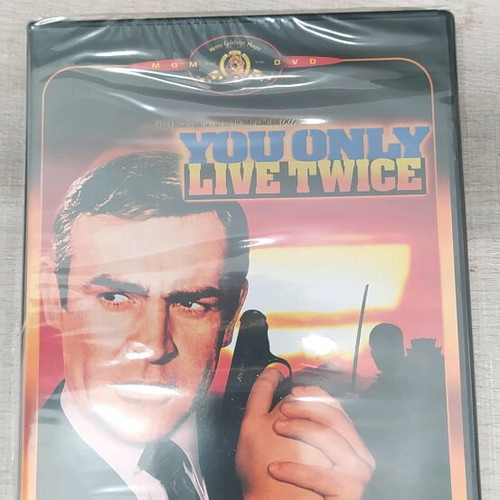 James Bond DVD metal case new, collectible anniversary set, 21 movies