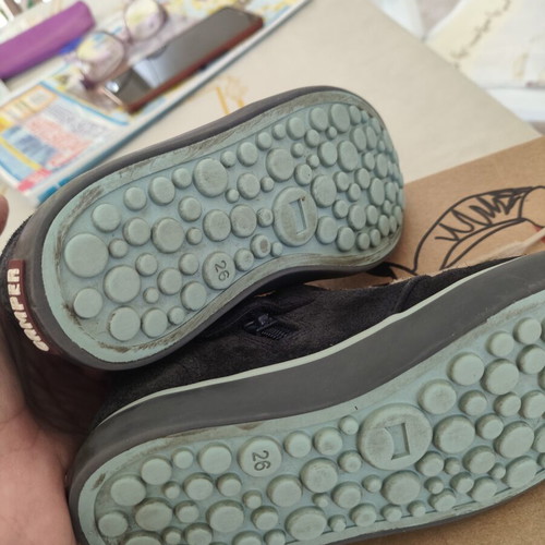 Camper kids boots size 26 like new, blue