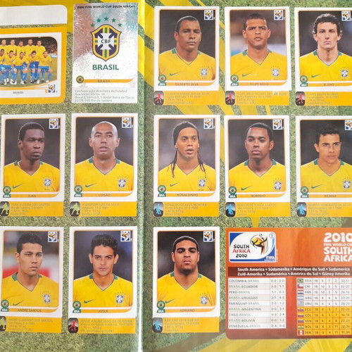 Panini Mundial 2010 Sticker Album like new