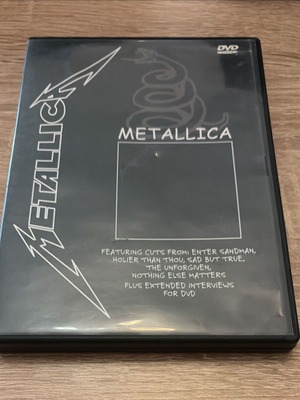 Metallica Classic Albums The Black Album DVD used