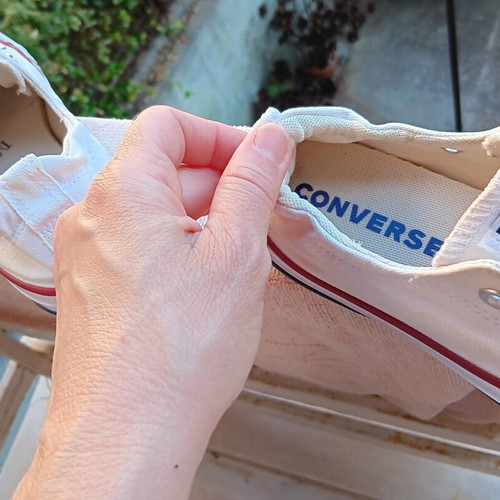 Converse All Star sneakers used size 36.5 white without laces