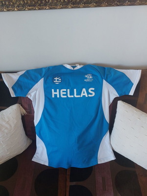 Greece National Team Euro 2012 Official Licensed Football Jersey No 10, Medium