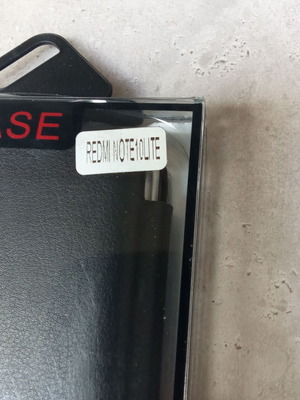 Xiaomi Redmi Note 10 Lite case black closed new