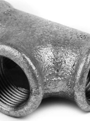 Galvanized tee 1/2'' new