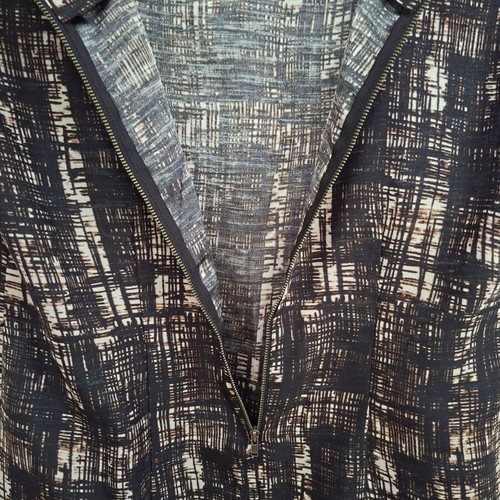 Stockh lm dress geometric pattern size M new