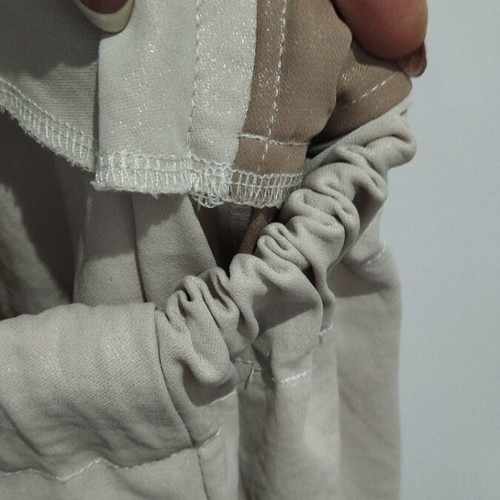 Djofra jumpsuit like new, beige, digital design