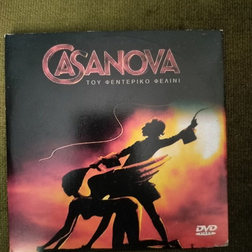 Casanova DVD with subtitles, adventure romantic social film