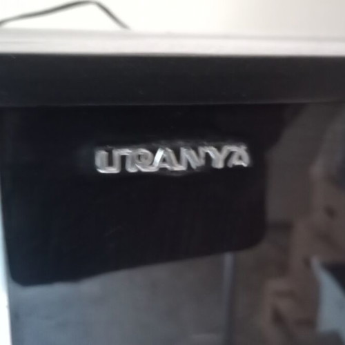 Uranya Vintage Black and White TV used, collectible
