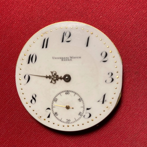 Universal Extra pocket watch used without covers