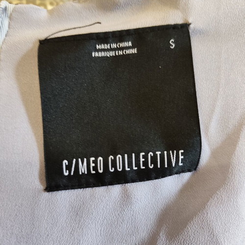 C/MEO jumpsuit like new, size S/36/8, belt, lining