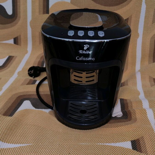 Tchibo Cafissimo Mini Midnight Black coffee maker like new