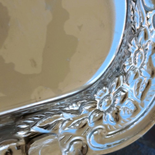 Twin Bird Osaka Japan serving tray like new, silver-plated with handles