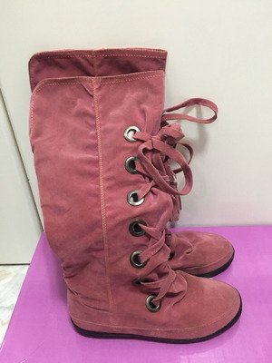 Symbol boots used, size 37, pink