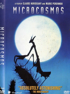 Microcosmos DVD used, documentary with subtitles