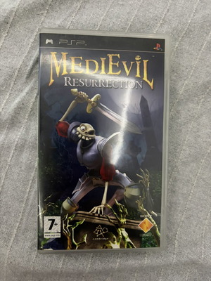 Medievil PSP game like new with manual