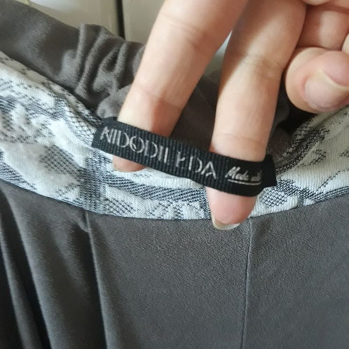 Nidodileda gray pants vintage, used, wide fit