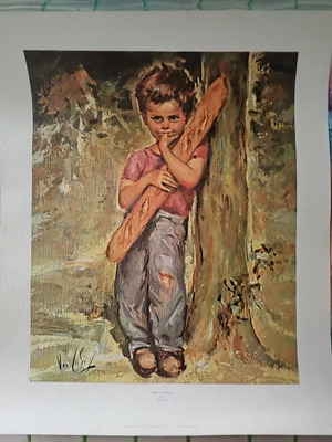 Robert Van Cleef "L'Épi" vintage lithograph print, Solomon & Whitehead