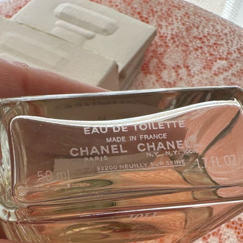 Chanel No 5 L'Eau Eau de Toilette 50ml used with box
