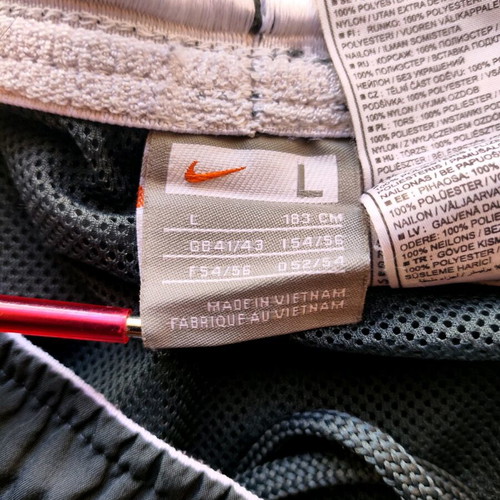 Vintage Nike Y2K baggy trackpants men's large, like new