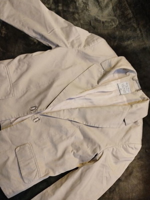 Women's jacket like new, beige, size S