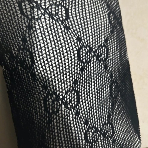 Luxury tights fishnet new, black