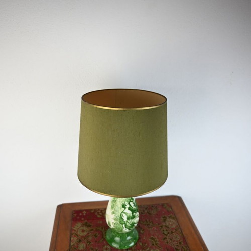 Table lamp vintage design used, 46 cm height