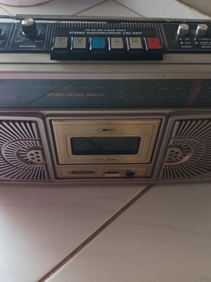 Radio cassette player