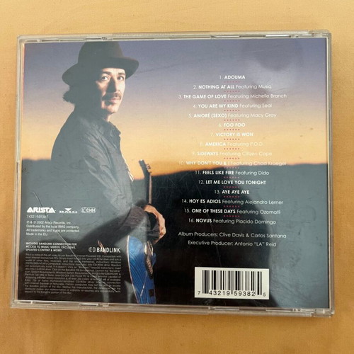 Santana Shaman CD like new