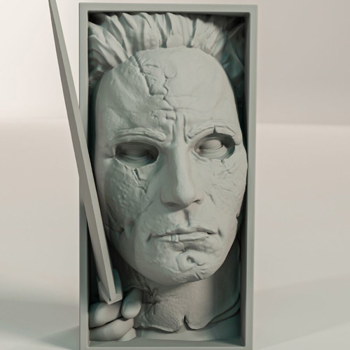 Michael Myers Wall Mount like new