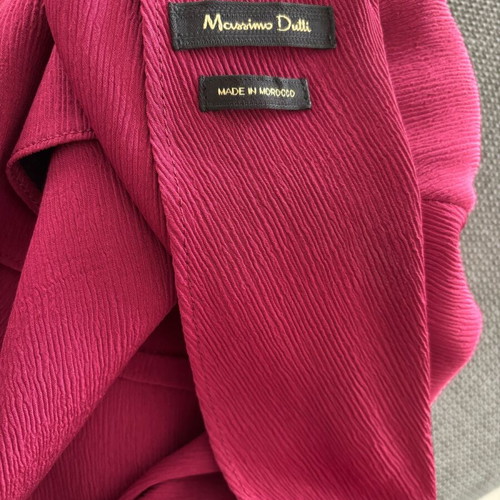 Massimo Dutti dress like new, cherry evening size 40