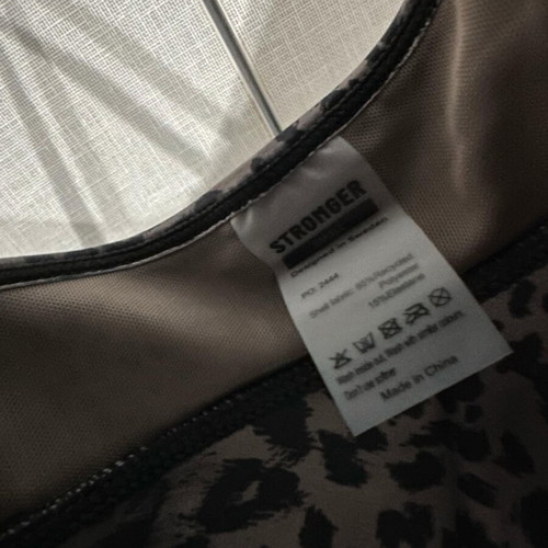 Stronger women's bustier top like new, animal print