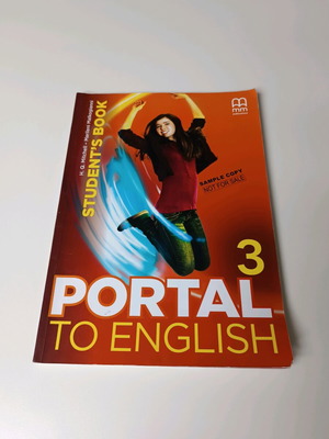 Portal to English 3 βιβλίο αγγλικών σαν καινούργιο