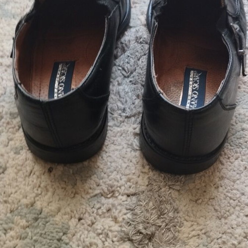 Romano Sicari handmade leather scarponi men's shoes size 40 used