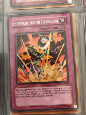 Yu-Gi-Oh card Cybernetic Hidden Technology like new
