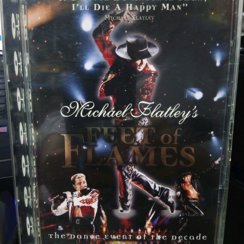 Michael Flatleys Feet of Flames DVD excellent condition