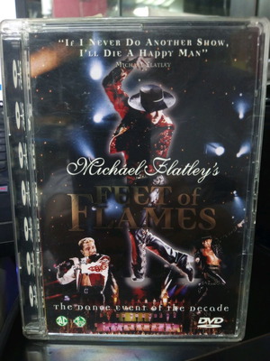 Michael Flatleys Feet of Flames DVD άριστο άψογο