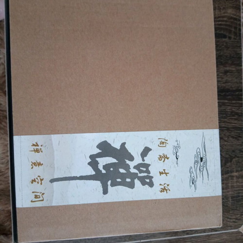 Luxury incense cone set new with ceramic lotus and Buddha statue