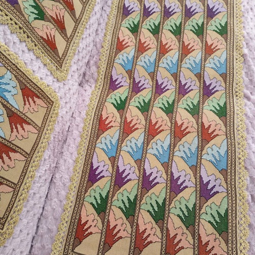 Handmade set of table runners with napkins new