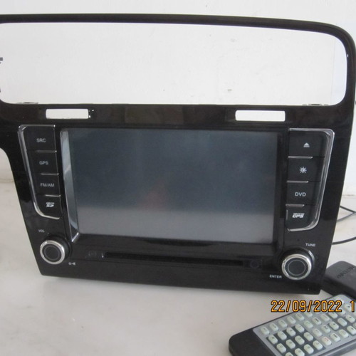 Screen with GPS for VW Golf 7 '13-'16 used with Greek menu