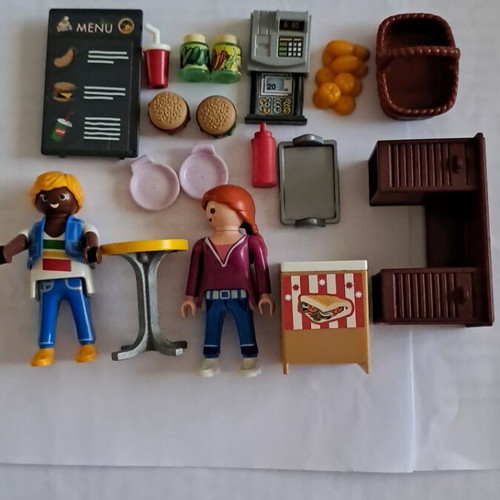 Playmobil Fast Food Set like new