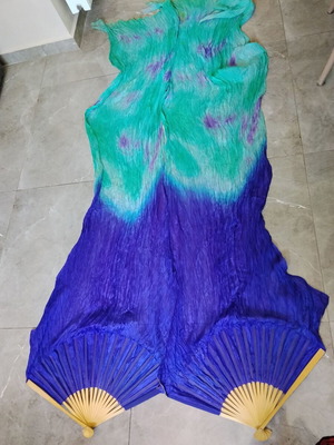 Fan veils used 2-3 times