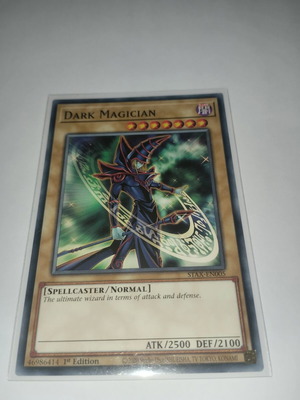 Dark Magician κάρτα σαν καινούργιο, rarity Common