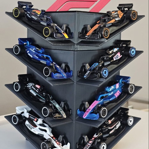 Formula 1 Modular Display Stand for 1:64 Scale Cars made to order