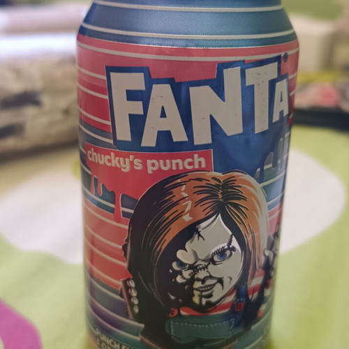 Fanta Chucky's Punch collectible can like new