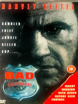 Bad Lieutenant DVD αστυνομική ταινία θρίλερ με Harvey Keitel