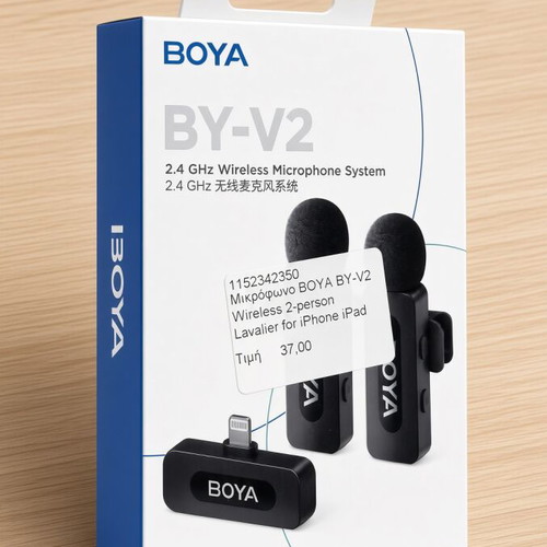 BOYA BY-V2 Lightning Microphones for iPhone