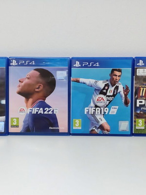 FIFA 18, 19, 22 и PRO 17 PS4 игри употребявани, спортни