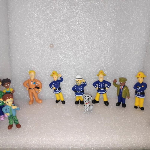 Fireman Sam figure collection, like new, set of 12