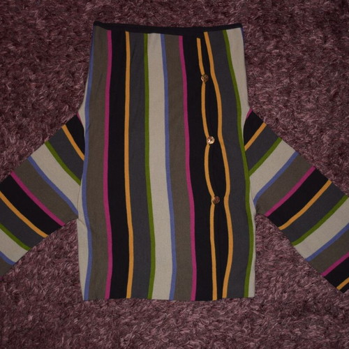 Bitte Kai Rand 100% Merino Wool Women's Vest Size S used, colorful